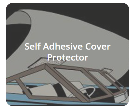 Self Adhesive Cover Protector | Walk-Winn Plastic Company, Inc. boat hardware parts, transom drain plug, custom boat covers